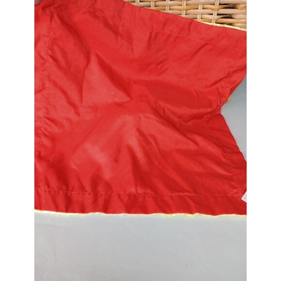 Disney Baby Winnie The Pooh Lovey Security Blanket Red Hunny Honey Satin Trim - Picture 6 of 9